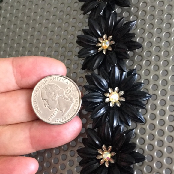 🖤RARE CORO black floral bracelet - Picture 10 of 12